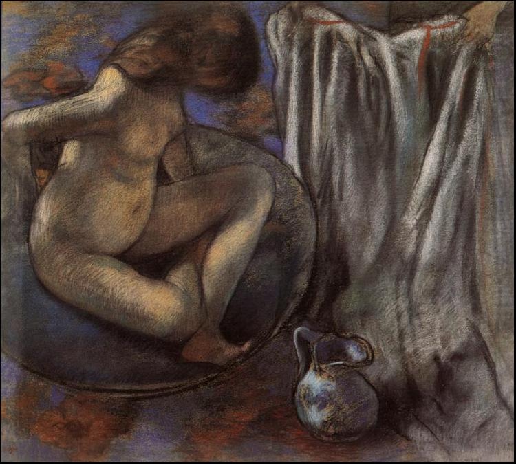 Woman in the Tub, Edgar Degas